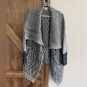 Max Studio Knit Open Front Cardigan